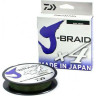 Шнур DAIWA J-Braid X4 0,29мм 135м Dark green 12741-029RU